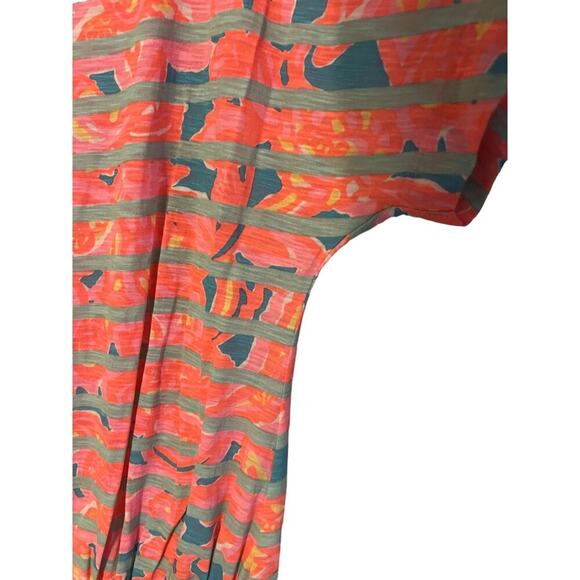 Lilly Pulitzer Pullover Carmine Dress Women's Size Small Multi Make a Splash Str - Picture 6 of 9